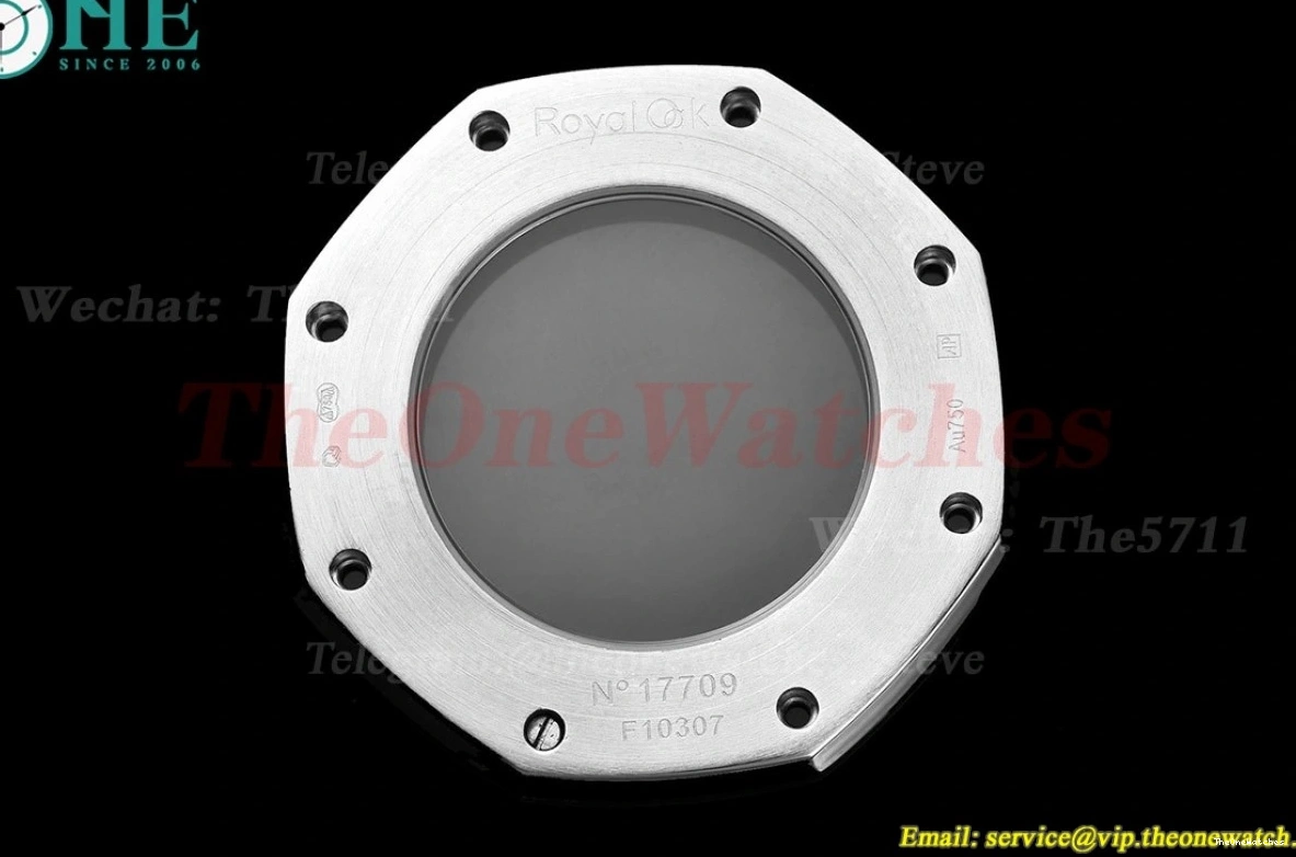 Oak SS Dial 41mm SS 15500 MY8215 Black Royal 0203